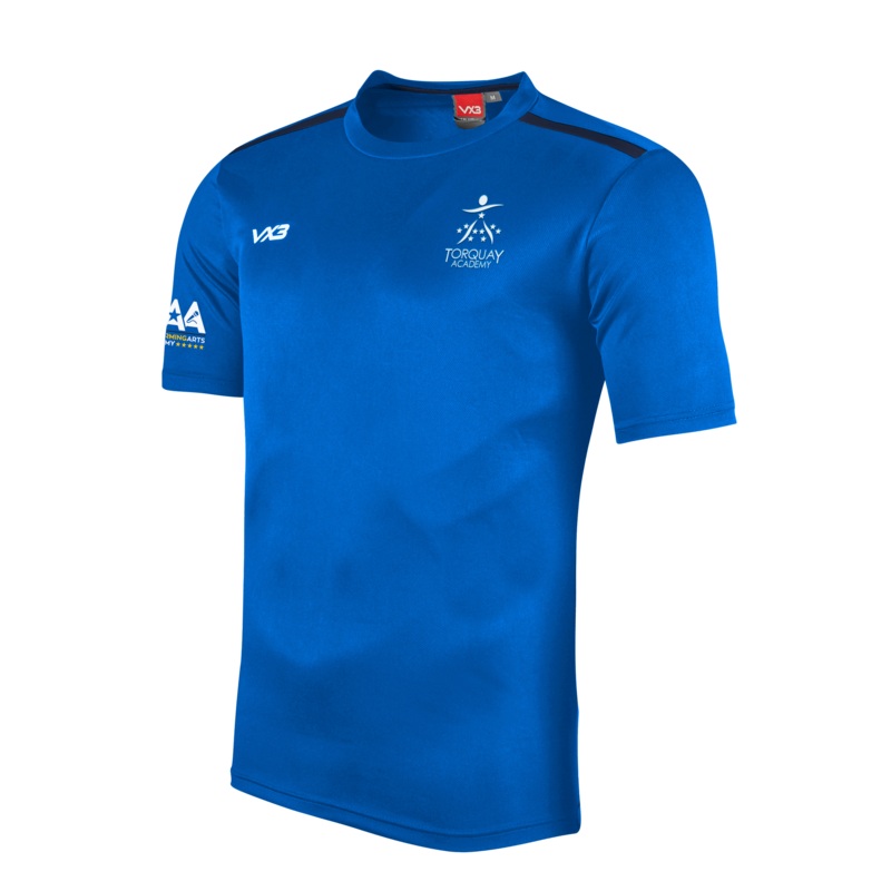Torquay Academy PAA Fortis Youth T-Shirt Royal