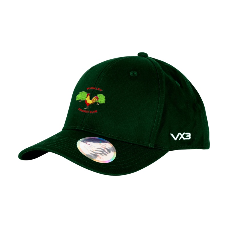 Kirkley Cricket Club Classic Cap Bottle Green
