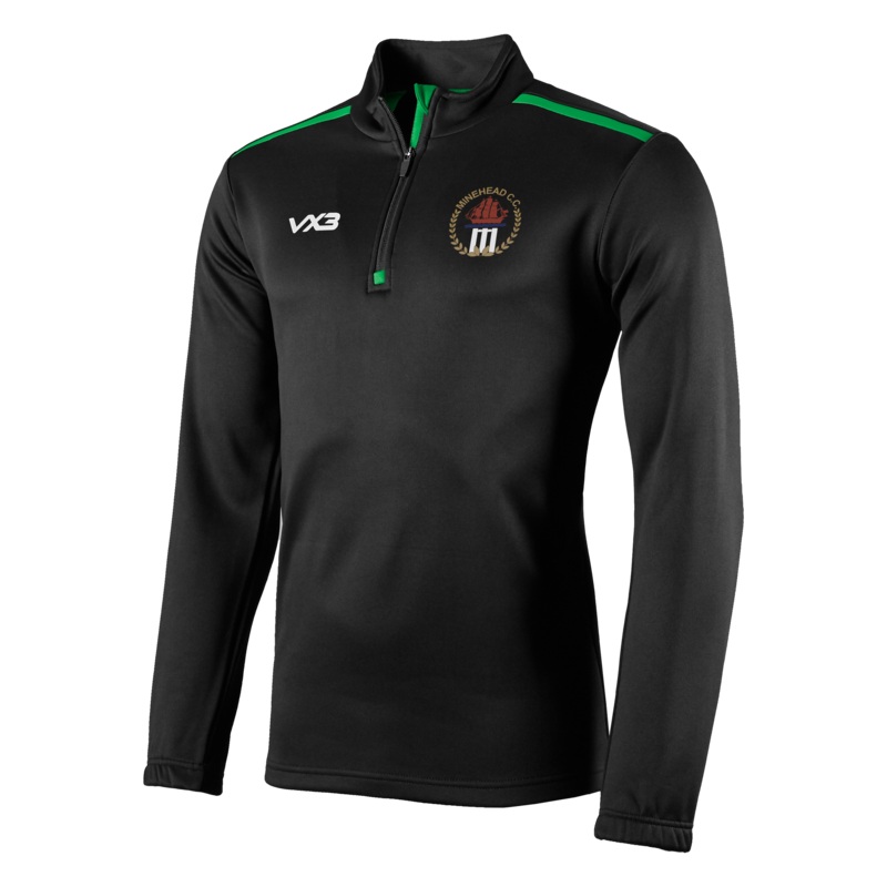 Minehead Cricket Club Fortis Youth Quarter Zip Sweat