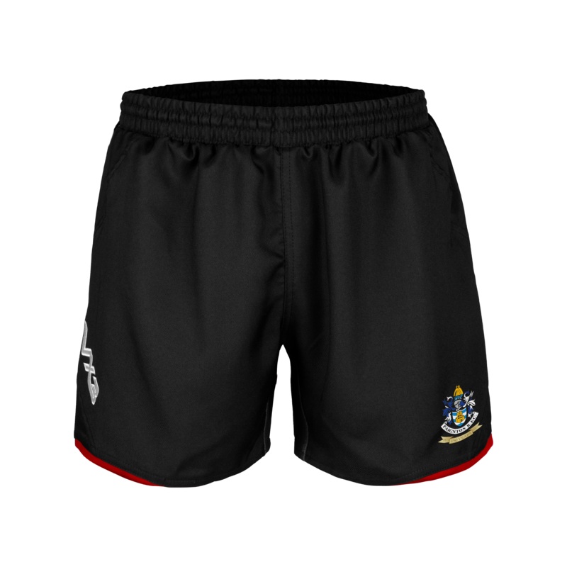 Paignton RFC Black/Red Prima Shorts