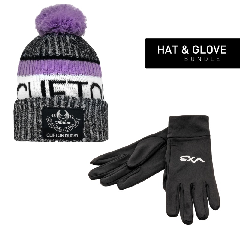 Clifton RFC - Hat & Glove Bundle