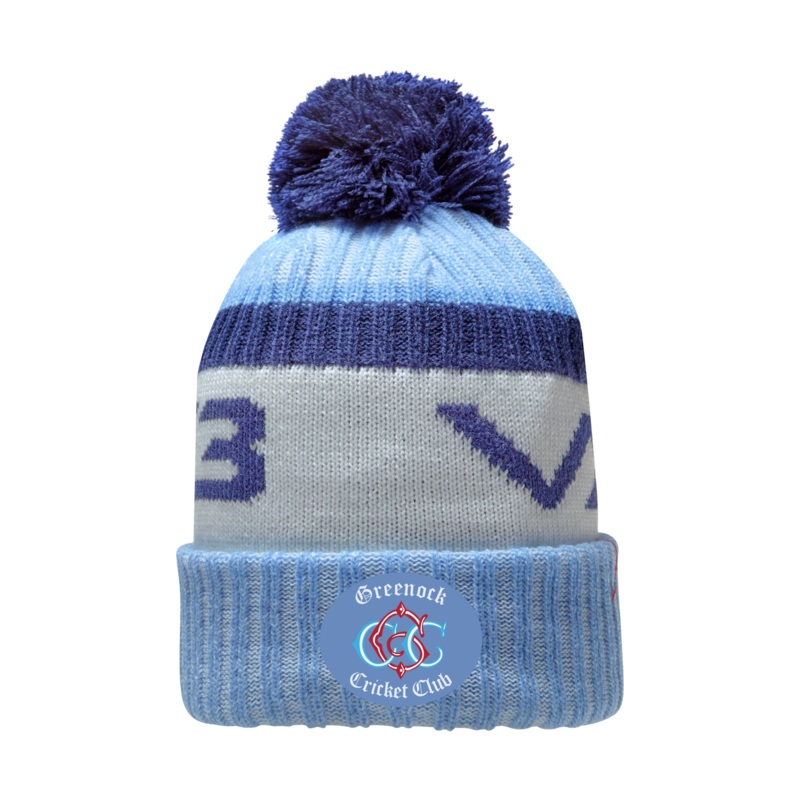 Greenock Cricket Club Fleece-Lined Bobble Hat