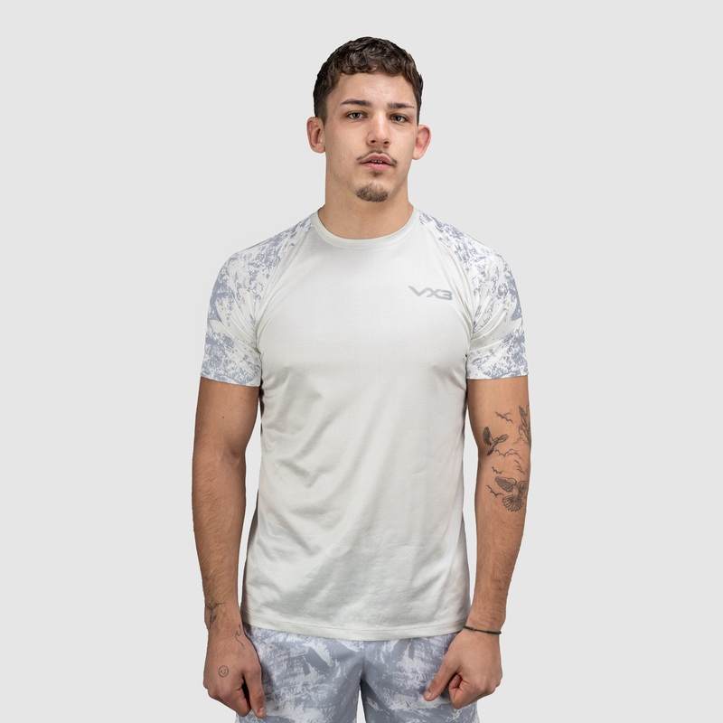 Velocity Tee - Stone Grey/Granite