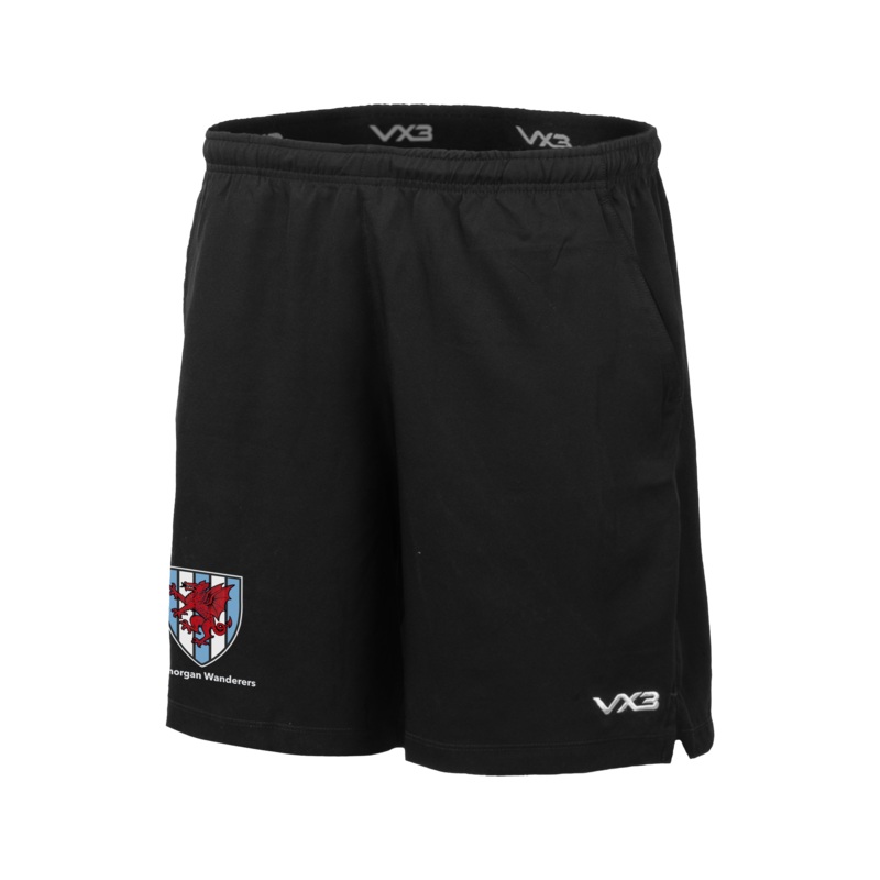 Glamorgan Wanderers RFC Primus Travel Short Black