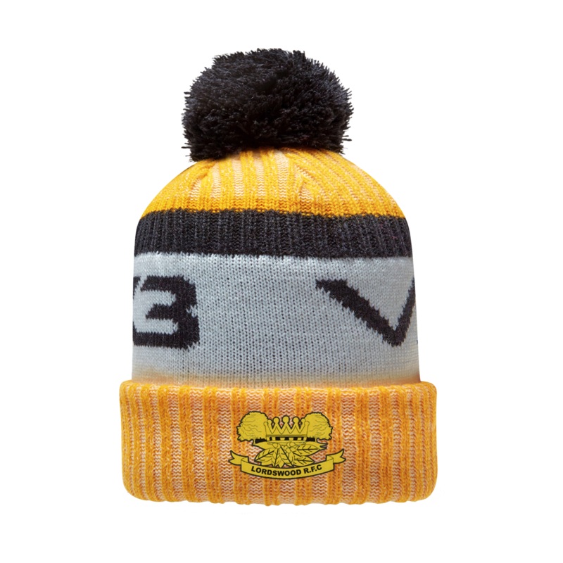 Lordswood RFC Fleece-Lined Bobble Hat Amber