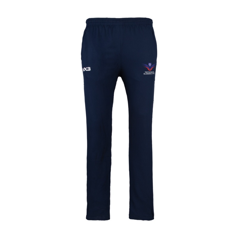 Trethomas Bluebirds FC Navy Braca Youth Trackpants