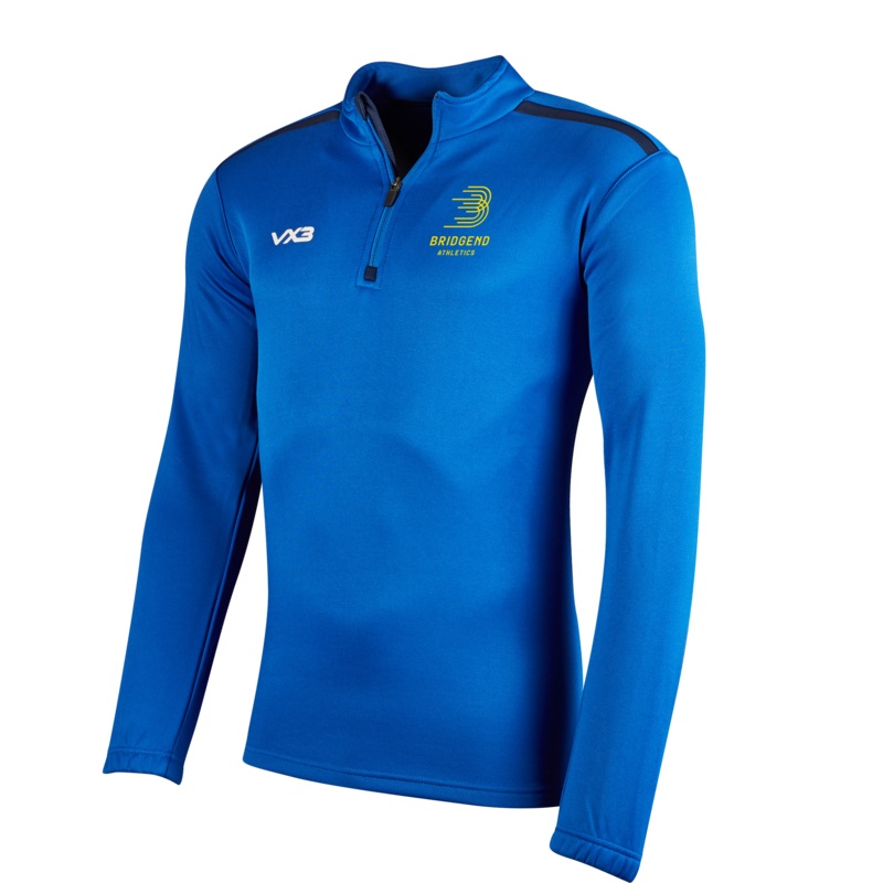 Bridgend Athletics Fortis Youth Quarter Zip Sweat