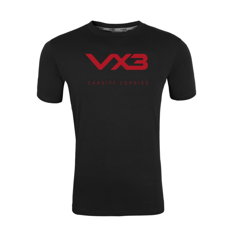 Cardiff Corinthians AFC Black Invicta Club Tee