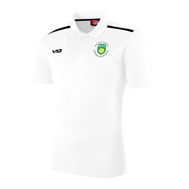 Whitchurch Tennis Club White Fortis Polo