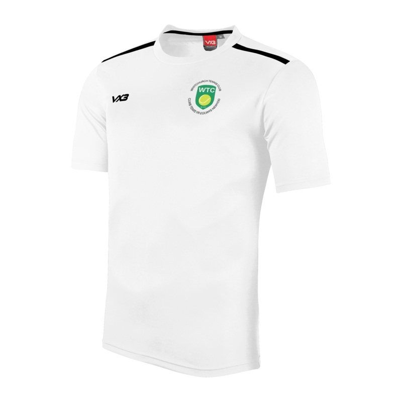 Whitchurch Tennis Club White Fortis Tee