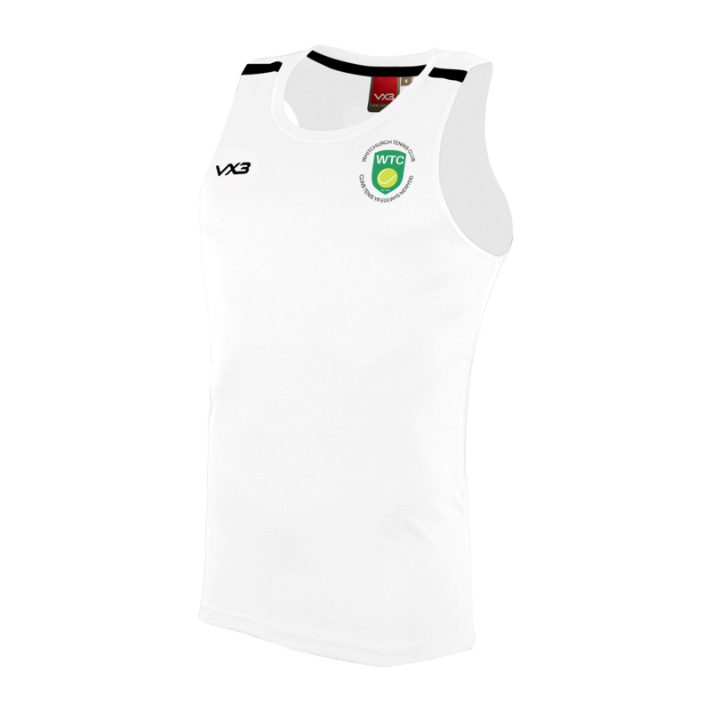 Whitchurch Tennis Club White Fortis Vest