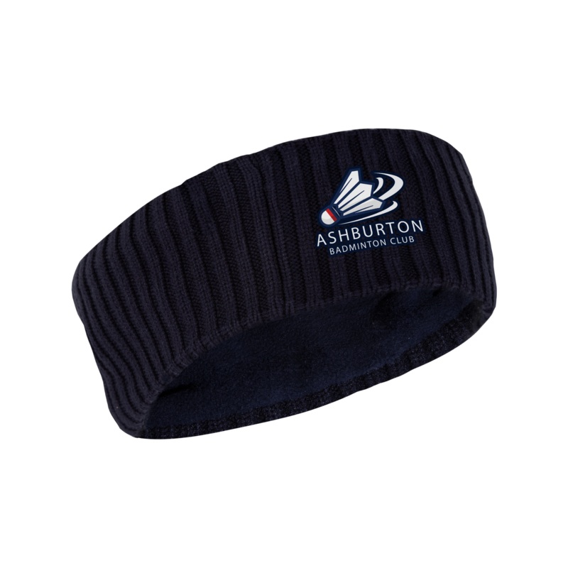Ashburton Badminton Club Knitted Headband