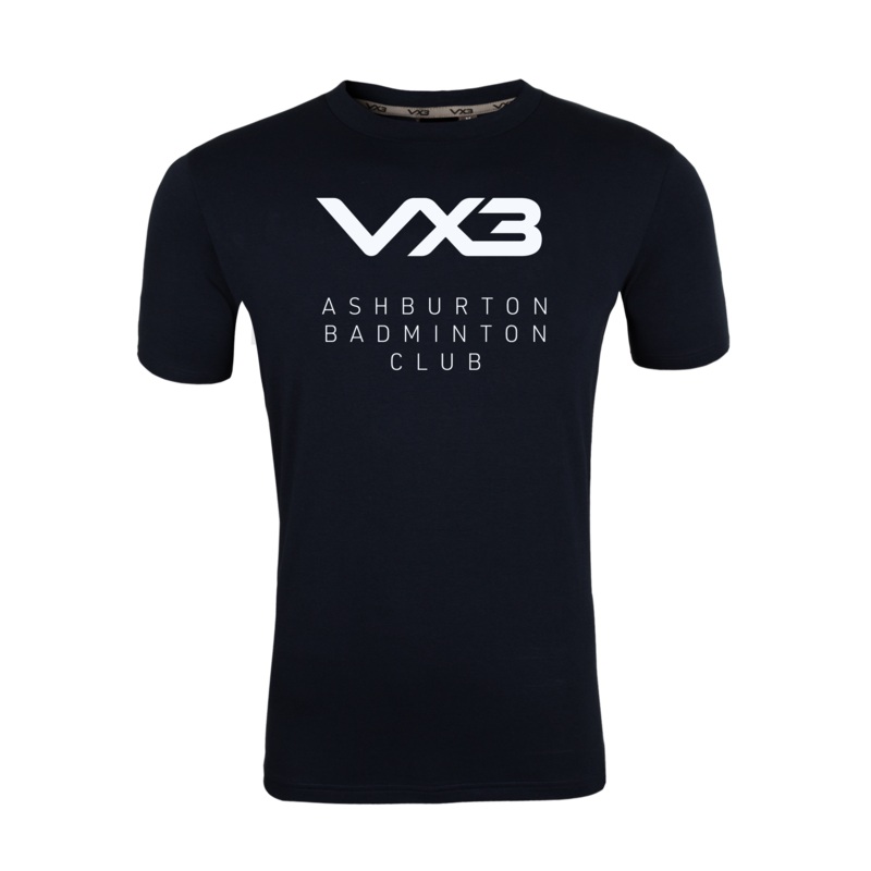 Ashburton Badminton Club Navy Invicta Tee