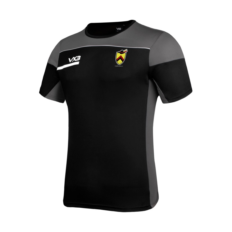 Cardiff Cavaliers CC Opus Tee - Black/Grey