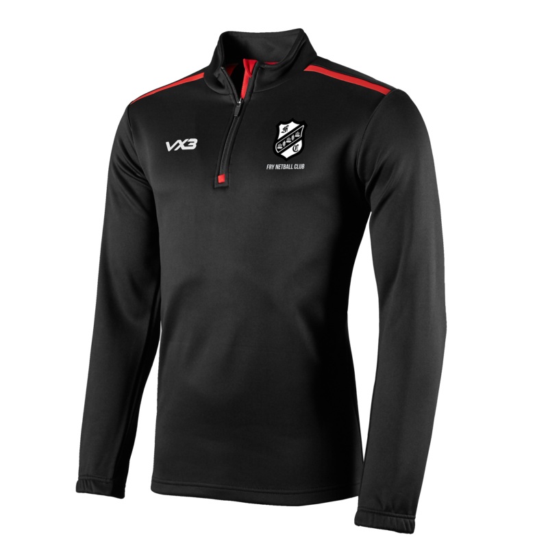 Fry Netball Club Fortis Quarter Zip Sweat