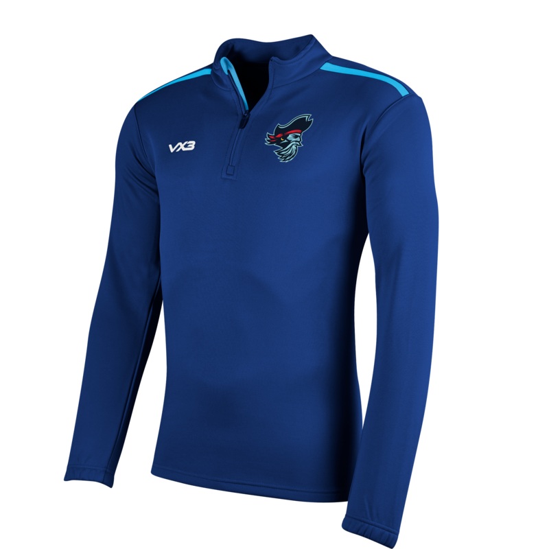 The Cardiff Bay Buccaneers Fortis Quarter Zip Sweat