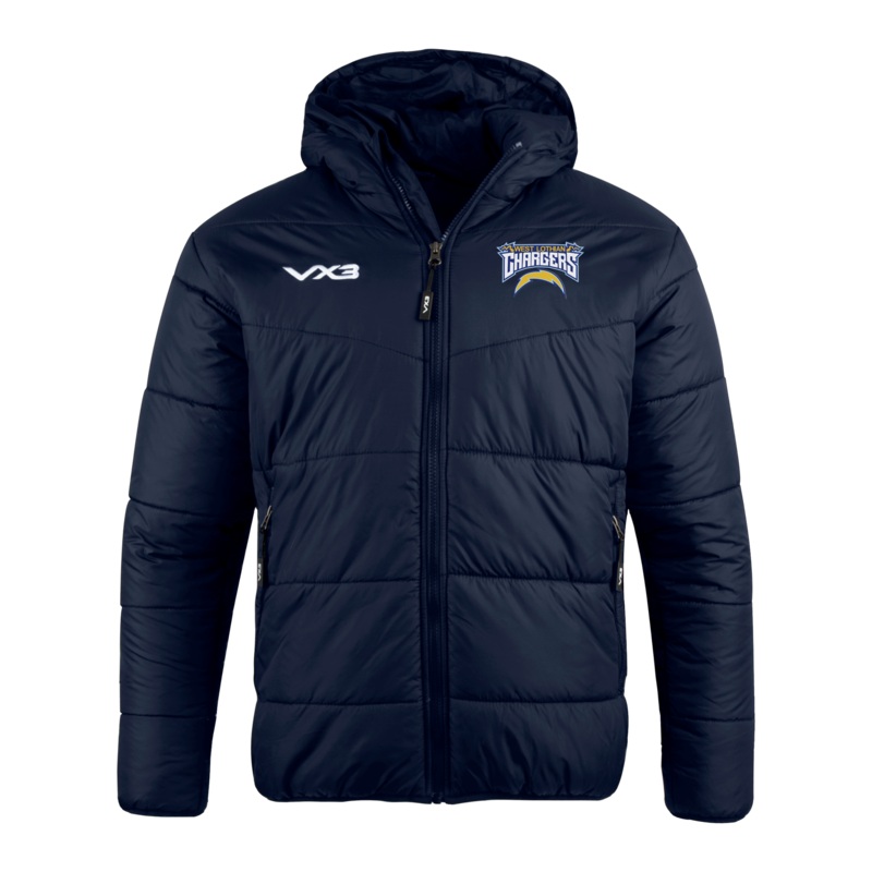 West Lothian Chargers Lorica Quilted Jacket Youth