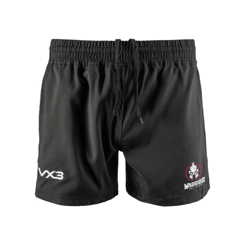 Warrior Tri Club Black Revo Rugby Shorts