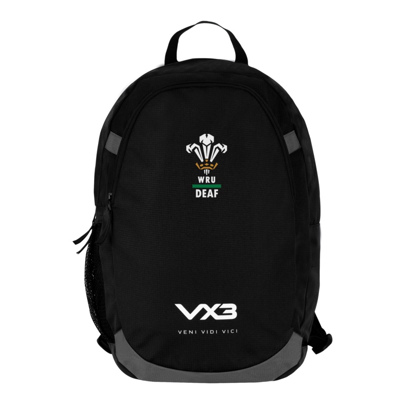 Wales Deaf Rugby Union Performance Backpack
