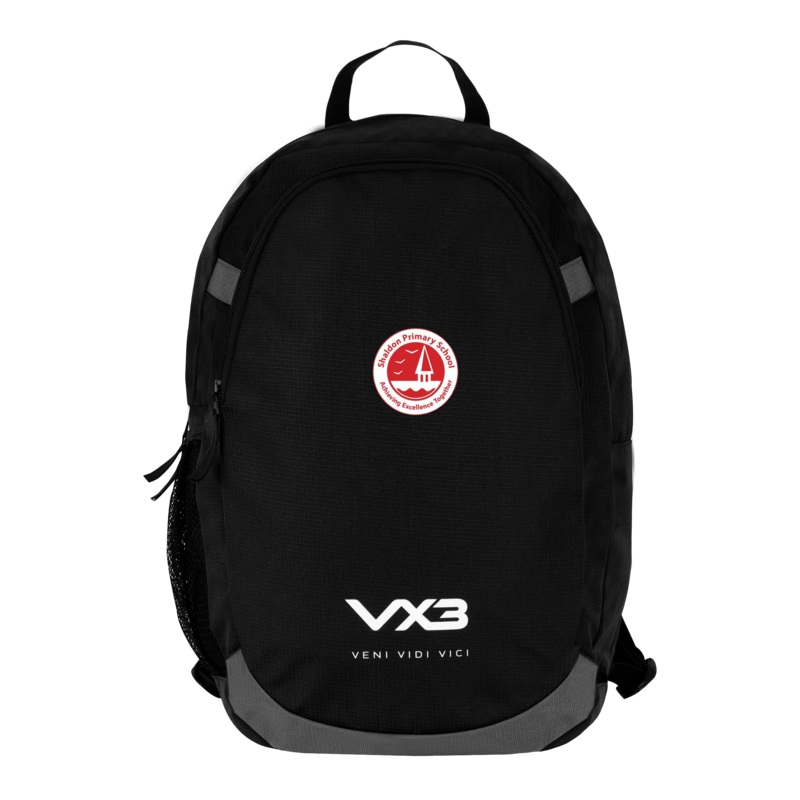 Shaldon Primary School Performance Backpack Black/Dark