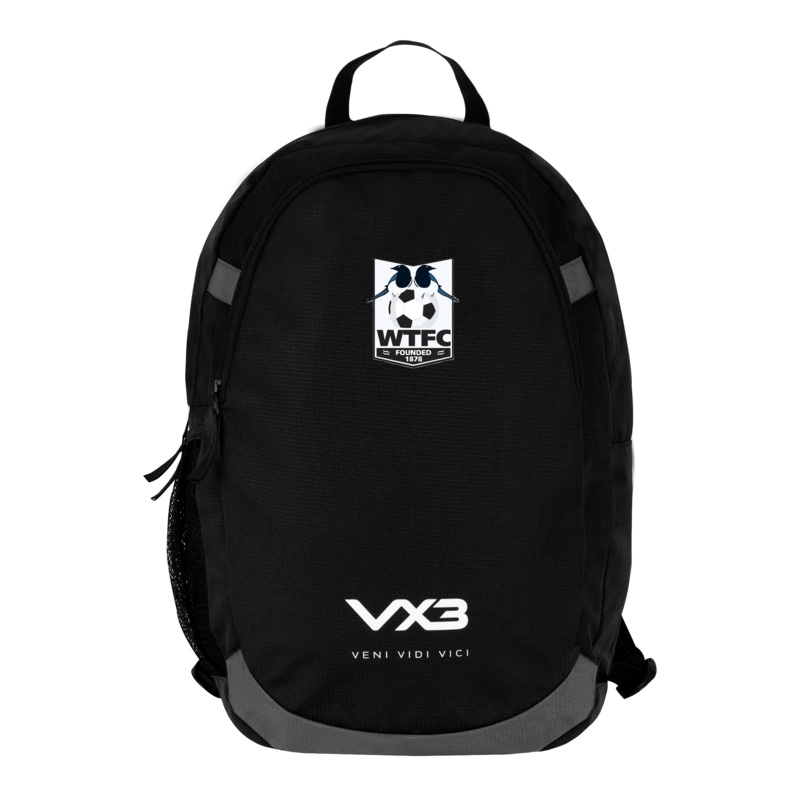 Wimborne Town FC Performance Backpack Black/Dark