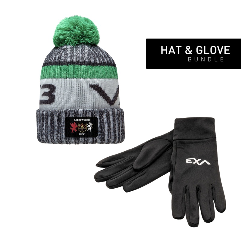Abercwmboi RFC Hat & Glove Bundle
