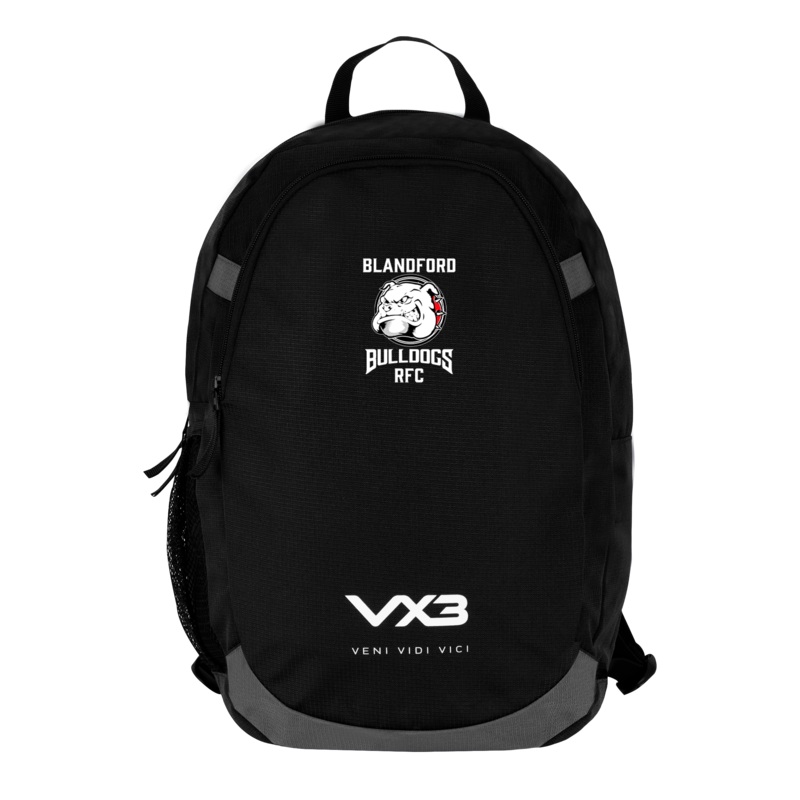 Blandford Bulldogs RFC Performance Backpack Black/Dark