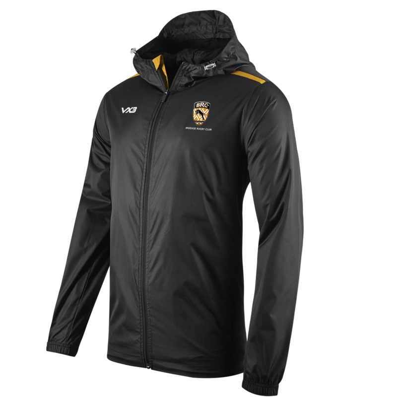 Bredase Rugby Club Fortis Youth Full Zip Rain Jacket