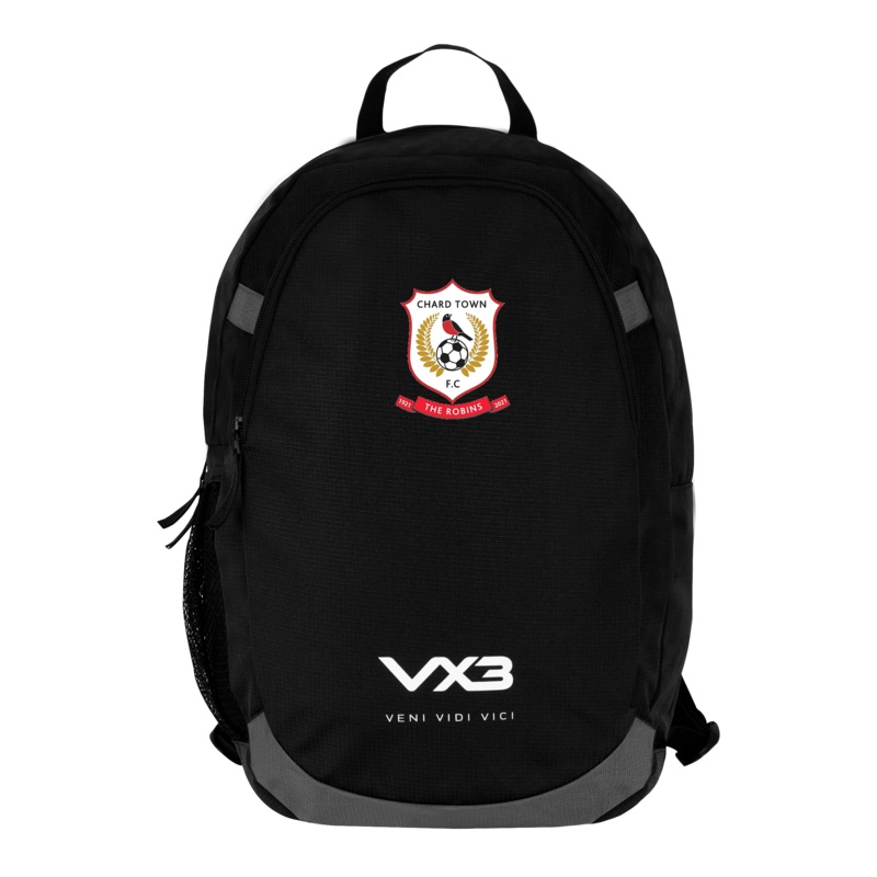 Chard Town FC Performance Backpack Black/Dark