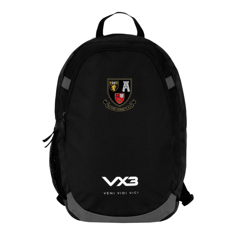 Telford Hornets Performance Backpack Black/Dark