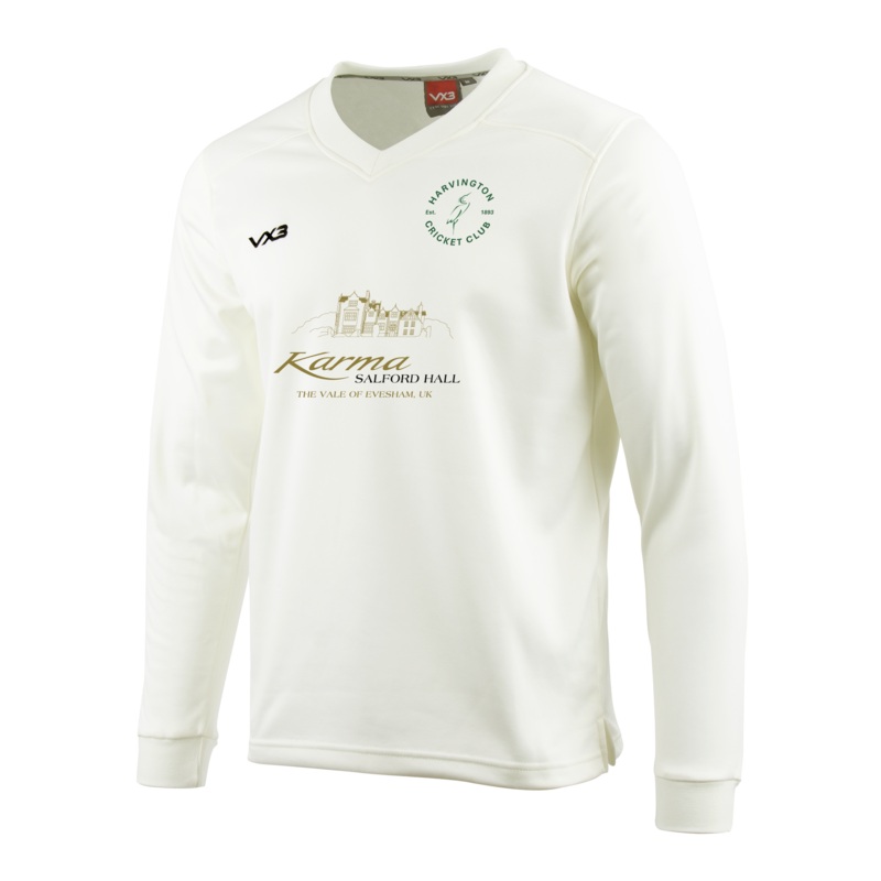 Harvington Cricket Club Cricket Whites Sweatshirt Elite