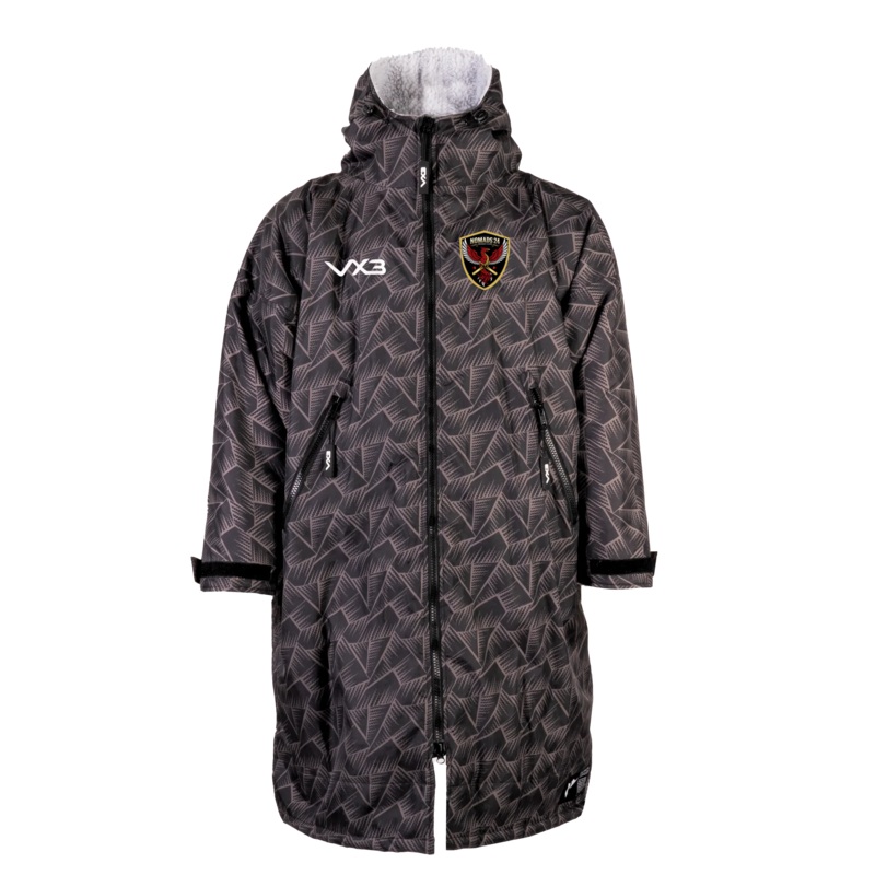Nomads 24 Cricket Club Duro Elite Sports Robe Storm/Grey Kids