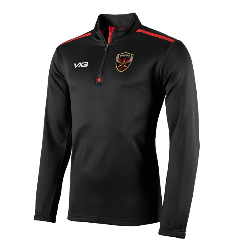 Nomads 24 Cricket Club Fortis Quarter Zip Sweat