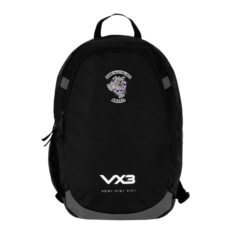 Dearne Valley Bulldogs Performance Backpack Black/Dark