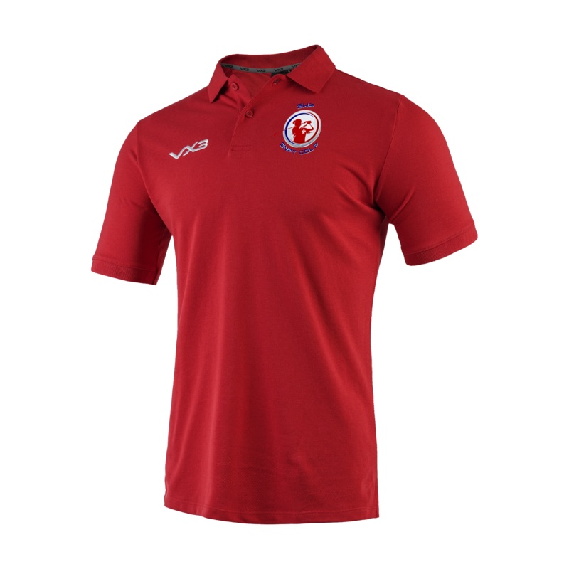 South Wales Police Golf Primus Polo Shirt Red
