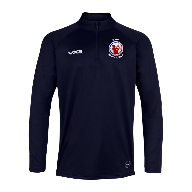 South Wales Police Golf Primus Youth Quarter Zip Navy