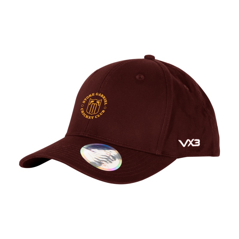 Stoke Gabriel Cricket Club Classic Cap Maroon
