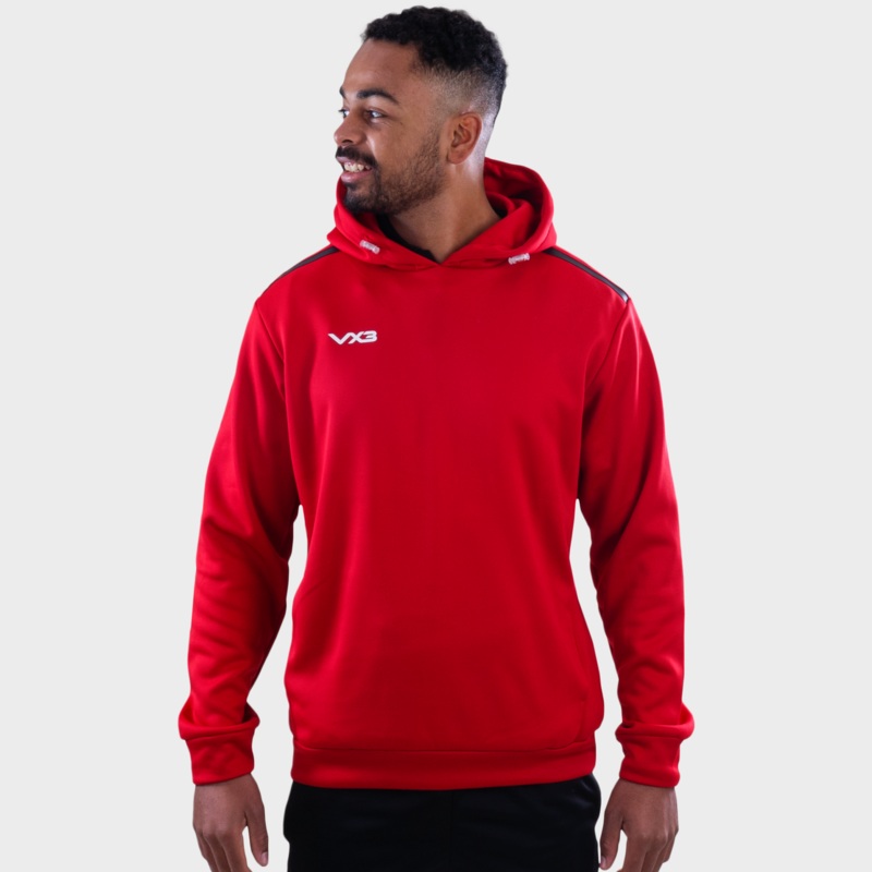 Fortis Hoodie Red/Black