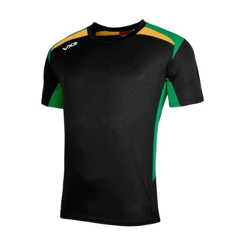 Novus Tee Black/Emerald/Amber