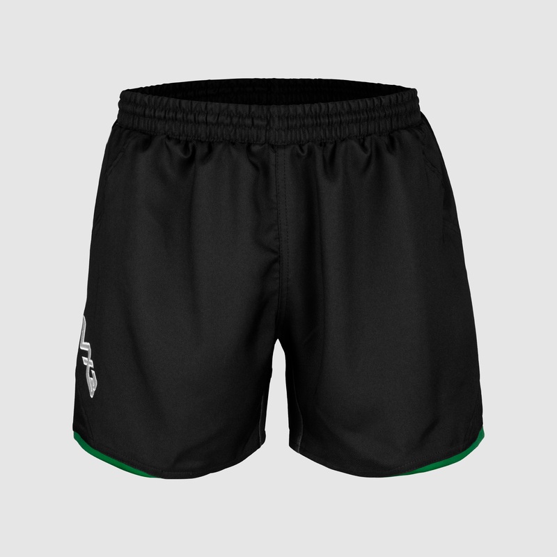 Prima Rugby Shorts Black/Emerald