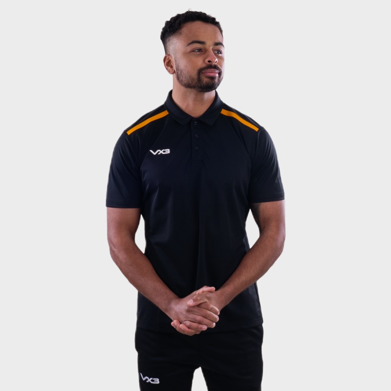 Fortis Polo Black/Amber