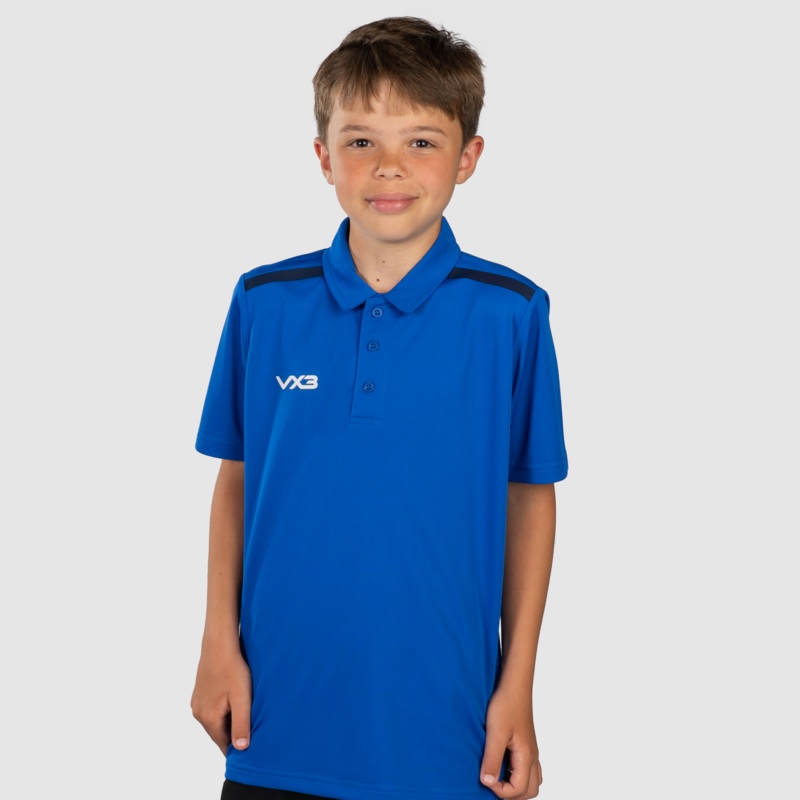 Fortis Youth Polo Royal/Navy