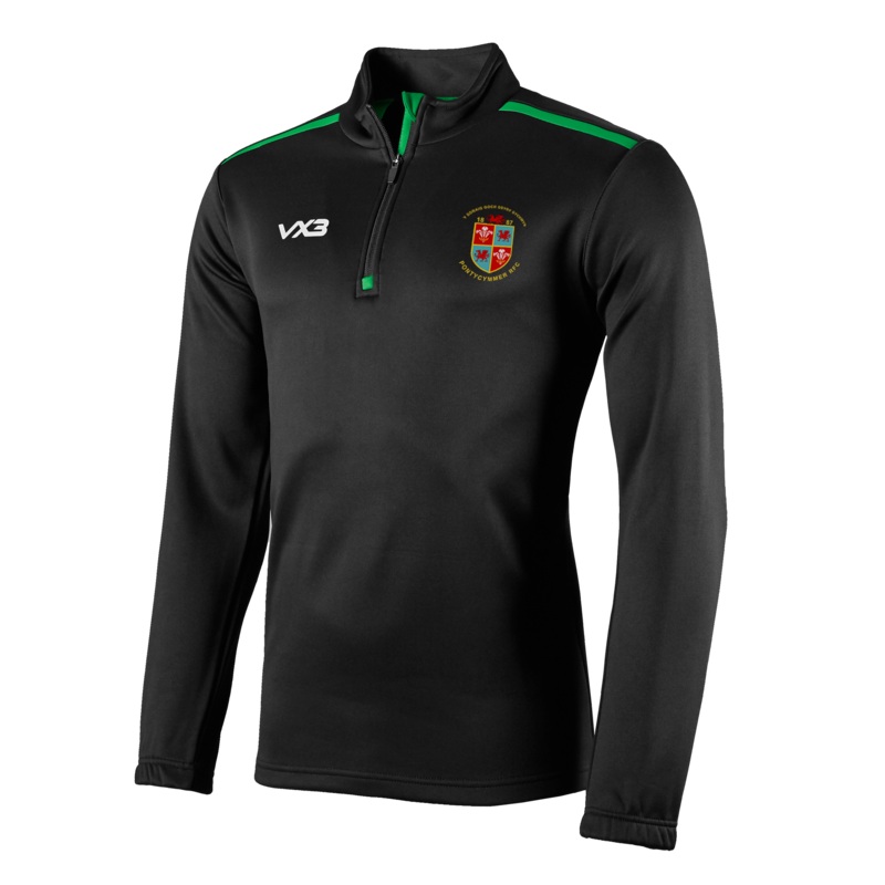 Pontycymmer RFC Fortis Half Zip Sweat