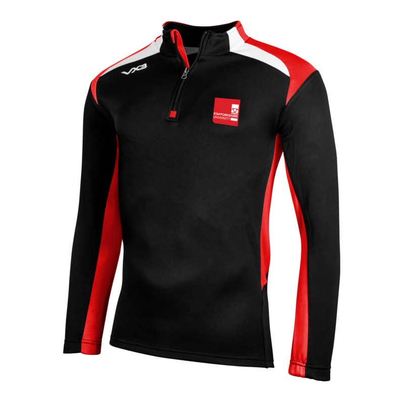 Staffordshire University Womens Rugby Novus Half Zip Sweat