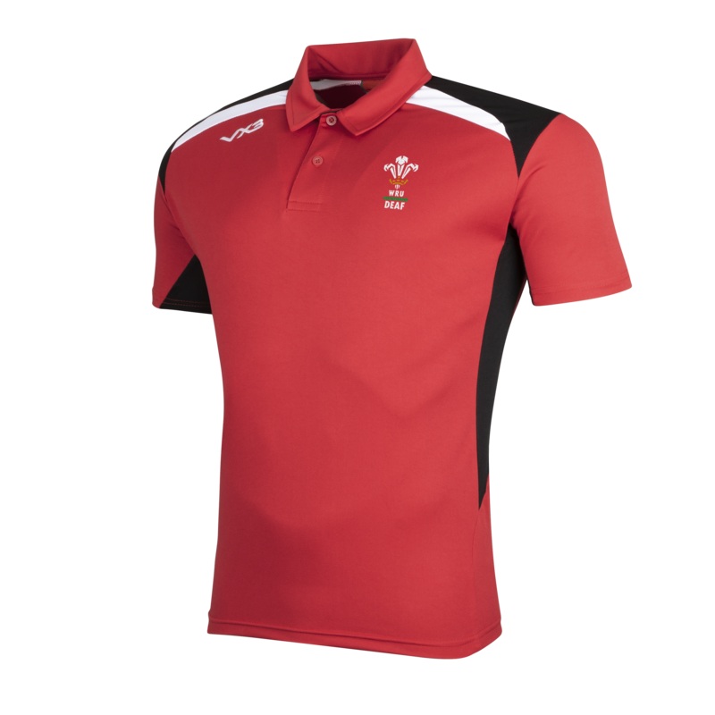 Wales Deaf Rugby Union Novus Polo