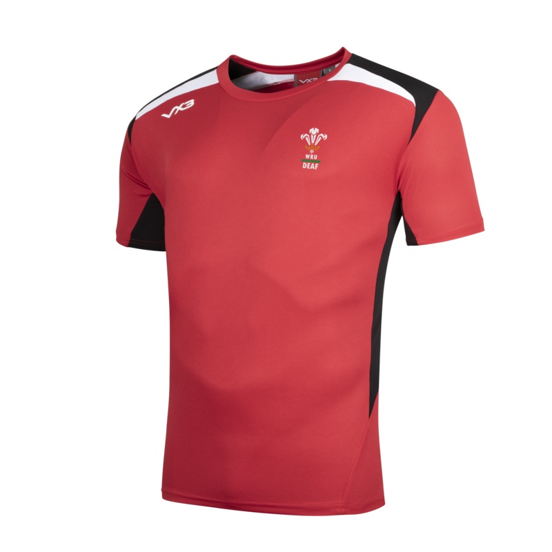Wales Deaf Rugby Union Novus Tee
