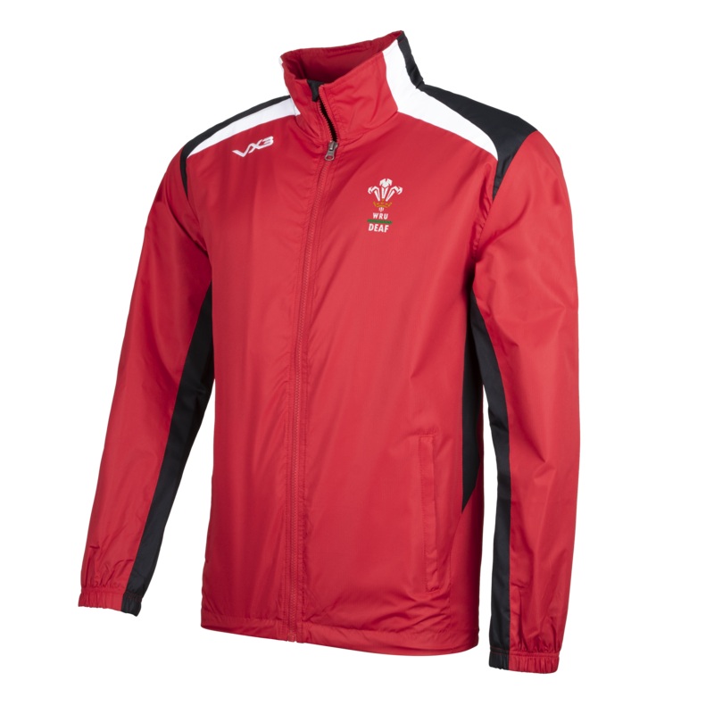 Wales Deaf Rugby Union Novus Youth Full Zip Jacket