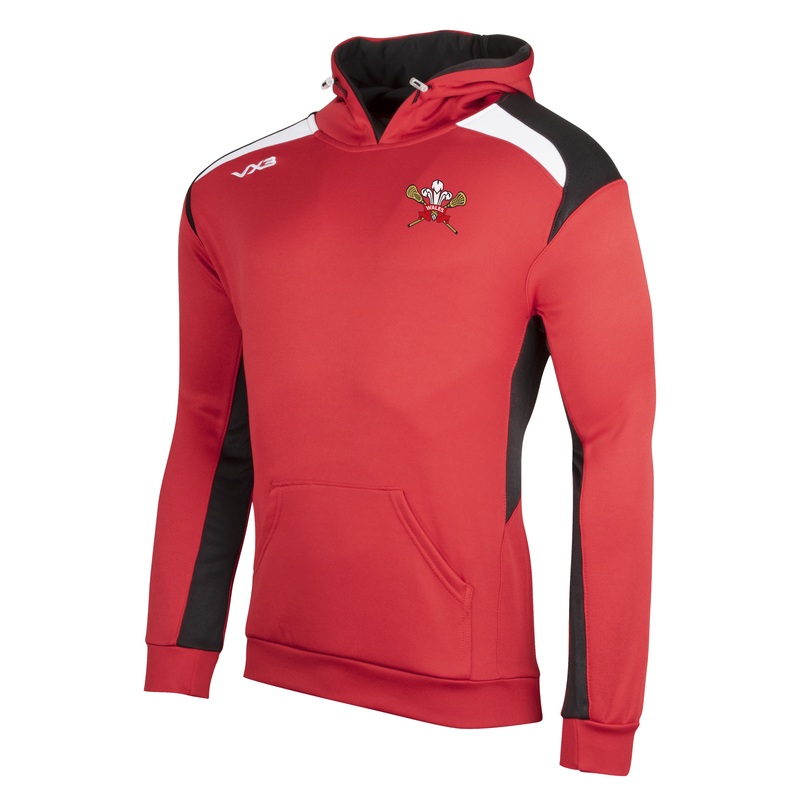 Wales Lacrosse Novus Youth Hoodie