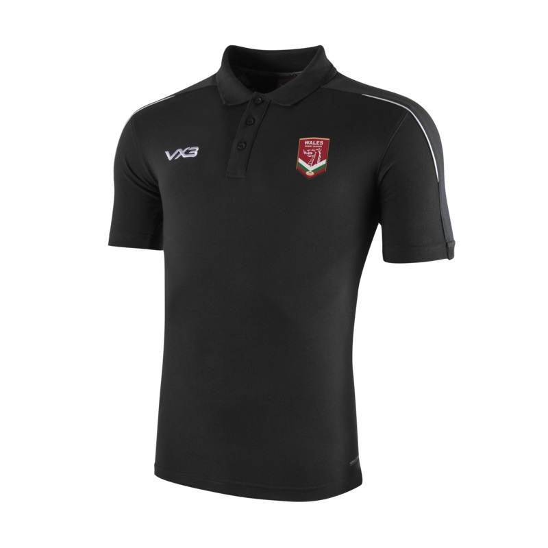 Wales Rugby League Pro Polo Shirt