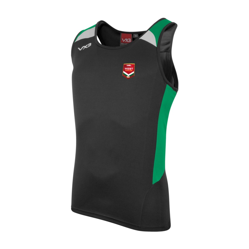 West Wales Rugby League Novus Racerback Vest